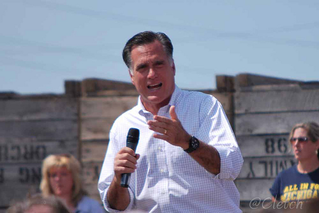 Mitt Romney by Pat (Cletch) Williams