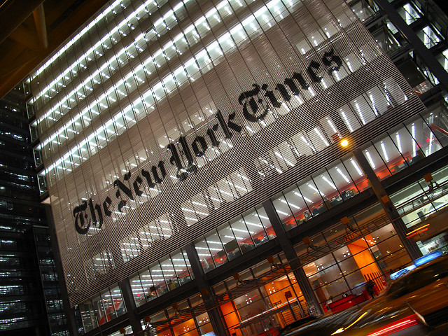 NYT HQ by Angela Rutherford