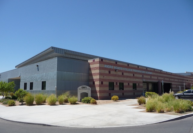 The Andre Agassi College Preparatory School, l'école pour les enfants défavorisés créée à Las Vegas par l'ancien champion - (CC) Christophe Lachnitt