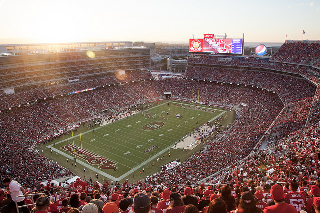 Le nouveau stade des 49ers, le Levi's Stadium, à Santa Clara - (CC) Matthew Roth